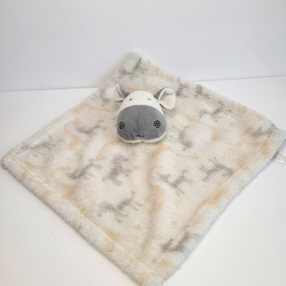 Le Top Bebe Cow Lovey Security blanket